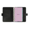 Filofax Personal Saffiano Organiser - Black