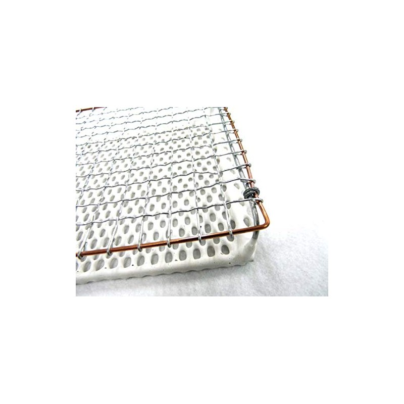 Gaobabu Ceramic Grate Square 5.9 inches (15 cm) (Made in