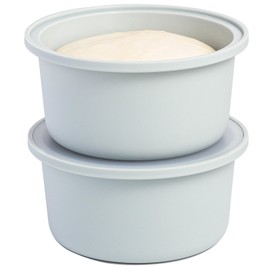 Lamapee Pizza Ball Box with Lid, Set of 4, Ideal as a Pizza Box, for up to 250 g Pizza Dough, Food-Safe