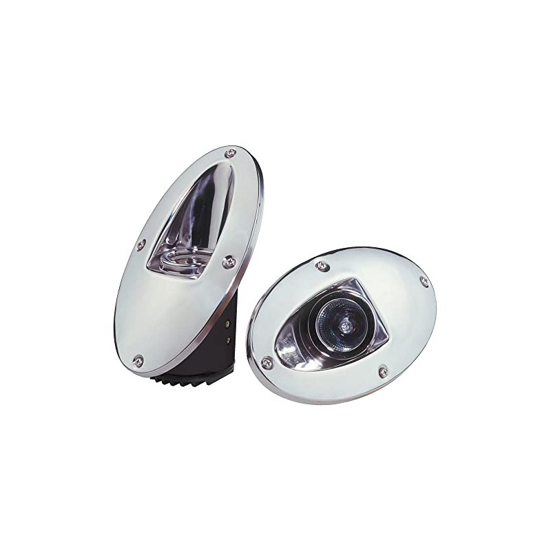 Innovative Lighting Docking, Hull, Back-Up LED Lights - Chrome