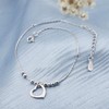 JINJIASC Ankle Bracelets For Women 925 Sterling Silver Indian Heart