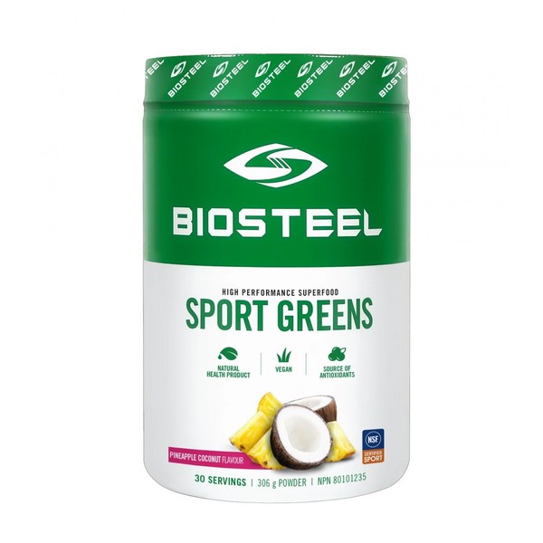 BioSteel Sports Nutrition Sports Greens Pineapple Coconut 306 g