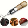 Unbranded High-Quality Reliable Secure Sleek Professional Imitation Leather Sewing Awl