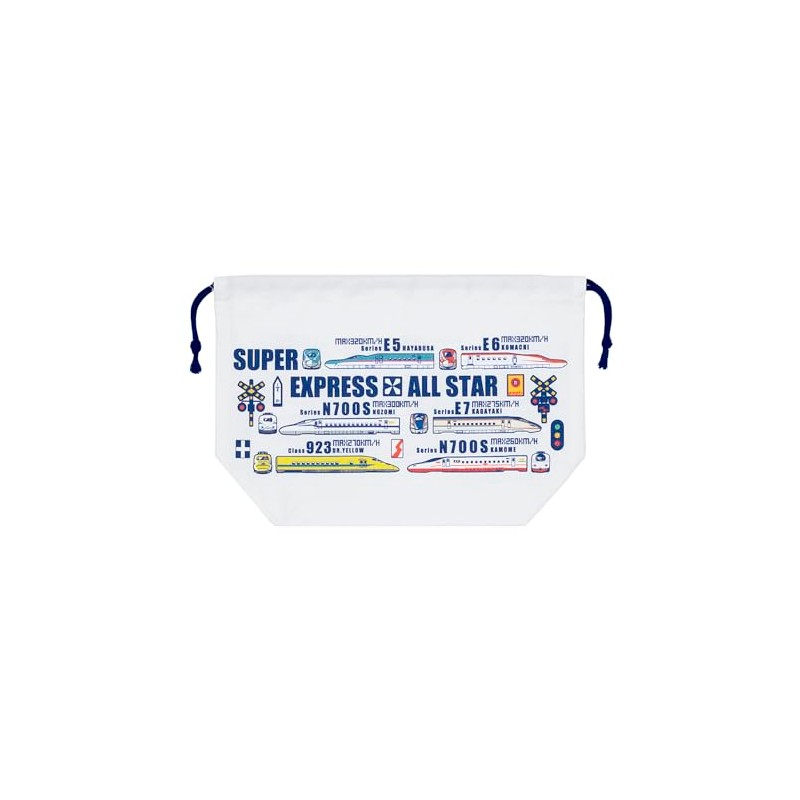 Popondetta Lunch Bag, Bullet Train & Railway Sign