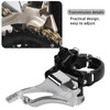 LeBycle 6/7/8 Speed Bike Front Derailleur Rustproof Bicycle Front Derailleur