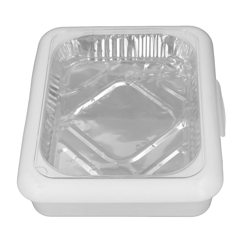 Foil Tray Holder Set Insulation Lightweight Portable Food Foil Dish