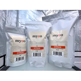 (1.0-20.0 lbs) Mycology Basics - Bulk Ultra-Fine Lab Grade Gypsum for Mushrooms, Food Grade, No Additives - Packaged in HEPA filtrated Enclosure for Sterility (1.0 lbs)