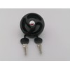 CR-MOESANCO® Caravan Black Water Tank Cap with 3 Recessed Handles,