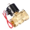 DN25 1" Two Way Brass Electric Solenoid Valve Normally Closed