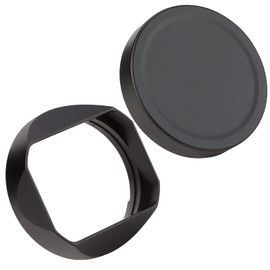 Haoge Lens Hood Metal Square Bayonet for SIGMA 35mm F2 DG DN Contemporary Mirrorless lens 35mm/f2 of Sony E-Mount and Leica L Mount