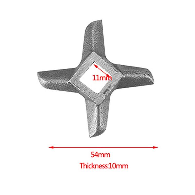 Steel Blade Cross-shaped Professional Kitchen Food Meat Grinder Blade Mincer