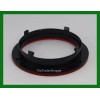 KaperII Black Plastic Flange With Reflective Ring for 4" Round