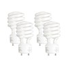 KOR (Pack of 4) 23 Watt Mini Spiral - GU24