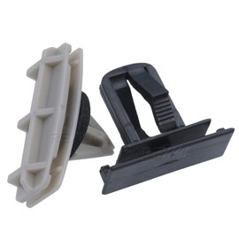 Rexka Fender Flare Moulding Clips 20 pcs and Rocker Panel Bumper Clips 10 pcs for Jeep Liberty KK & KJ Chrysler 55157055AA and 55156429AA