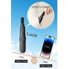 AKINOYAMA Compact Umbrella Small Automatic Open-Close Safety Easy to Use