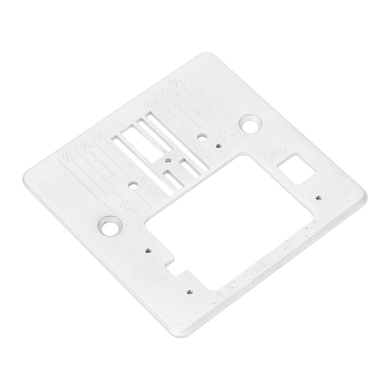 Sewing Machine Needle Plate Q235 Steel 7.8x7.7cm Straight Stitch Needle