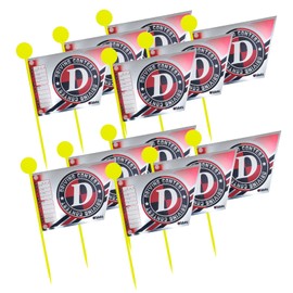 Tabata Golf Competition Flag, Competition Flag, For Dracon, 12 Pieces, Competition Supplies, Competition Supplies, Competition Flags