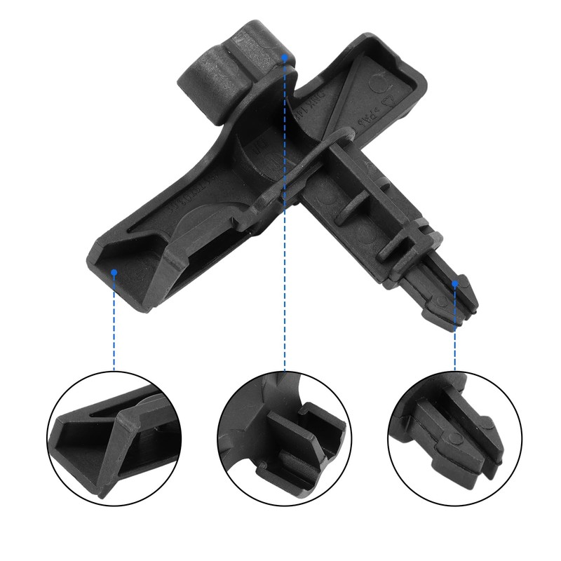 GNXfixt Bonnet Locking Mechanism for Smart Fortwo 451 2008-2012, Set