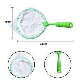 RmKbe Outdoor Fishing Net Children Plastic Fishing Nets Telescopic Butterfly Net Childs Fishing Bug Catcher for Kids Playing (12) (Random Color)
