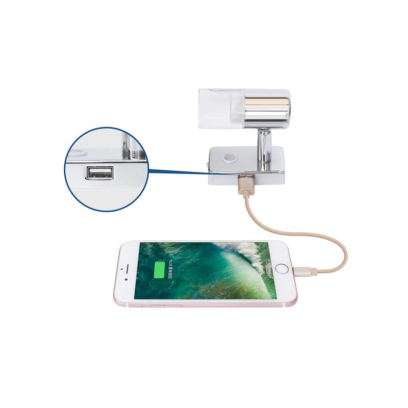 12V Reading Light LED RV Interior 2.2W with USB Port