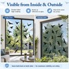Qufiiry 37 Pack Anti-Collision Window Stickers for Birds, PVC Static