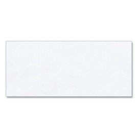 Universal UNV35214 4.13 in. x 9.5 in. Diagonal Seam Commercial Flap Gummed Closure #10 Open-Side Business Envelope - White (500/Box)