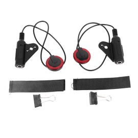 Piezo Contact Microphone Pickup EQ Electric Guitar Parts for Violin Banjo Mandolin Ukulele Red