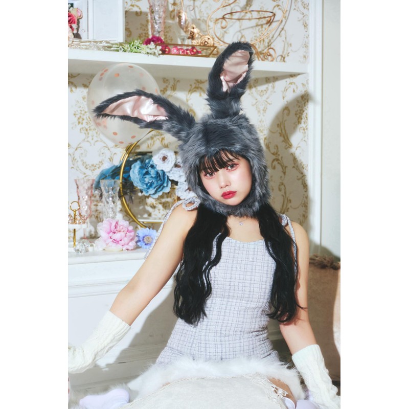 Party City Mofumofu Cosplay, Unisex, Gray