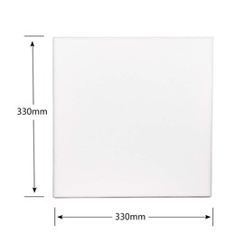 S4 Set of 2 Canvas, Square, Stretched Canvas, Canvas Art Materials, Suitable for Canvas Oil Paintings and Acrylic Paintings (133 x 133 x 2 Pieces)
