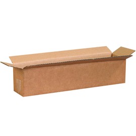 TAPE LOGIC 18 x 4 x 4 Corrugated Cardboard Boxes, Long 18"L x 4"W x 4"H, Pack of 25 | Shipping, Packaging, Moving, Storage Box for Home or Business, Strong Wholesale Bulk Boxes