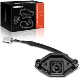 A-Premium Park Assist Camera Rear View Backup Reverse Camera Compatible with Select Nissan Models - 2017 Rogue Sport - Replace# 28442-4EA1A