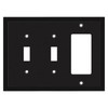 Modern Edge Decorative Wall Plate Switch Plate Outlet Cover, Durable