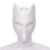 COHEALI Blank Mask - White Paper Blank Hand Painted Face