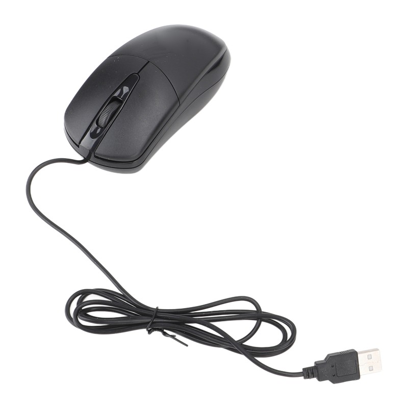 Keyboard and Mouse Combo Black Waterproof 104 Keys Anti Slip