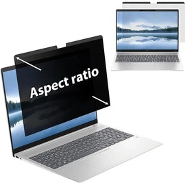 COKOVI 13.3 Inch 16:10 Magnetic Peeping Film Laptop Film Privacy Filter, Screen Filter, Double Sided, Anti-Glare, UV Protection, Easy to Install and Remove (1 Piece)