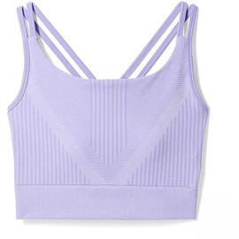 Smartwool Women's Intraknit Strappy Bra Intraknit Strap Bra for Women (Pack of 1), ultra violet