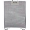 SPARES2GO Metal Mesh Filter compatible with Rangemaster Cooker Hood/Extractor Fan