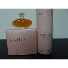 Lancetti Elle Schiapparelli Pikenz 3.3 oz Perfmd Deodorant Spray & 5 ml Edt Mini