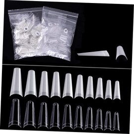 Healvian 1500pcs Nail Tips Palette for Manicure Display Practice and Chart Easy to Nail Art Accessories for Beginners and Professionals