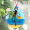 Ruth's Ethical Goods Hula Dancer Christmas Tree Ornament - Art