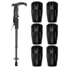 6-Pack Heavy-Duty Rubber Tips and Ferrules for Trekking Poles -
