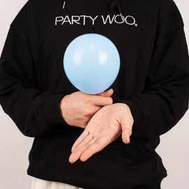 PartyWoo PartyWoo Pastel Blue Balloons, 50 pcs 5 Inch Pale Blue Balloons, Blue Balloons for Balloon Garland or Balloon Arch as Birthday Party Decorations, Wedding Decorations, Baby Shower Decorations, Blue-Q13