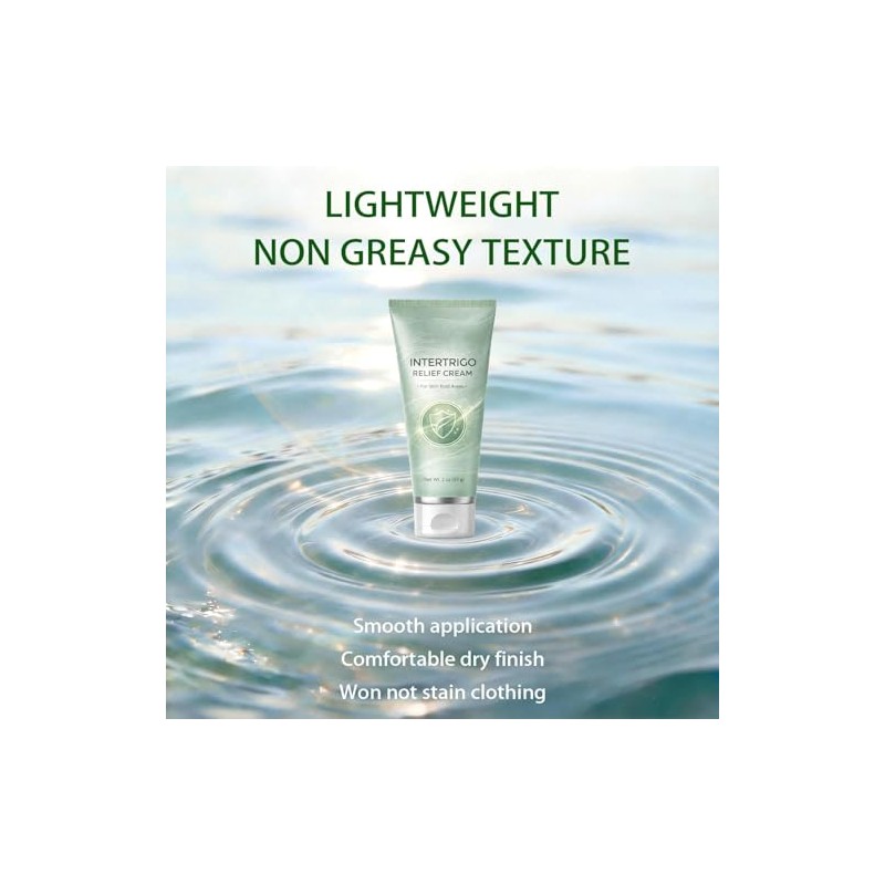 2Pcs Intertrigo Cream, Skin Fold Care Relief Cream for Moisture