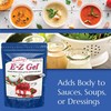 Cornaby's E-Z Gel Instant Food Thickener, 16oz. Gluten-Free, Non-GMO, All-Natural,