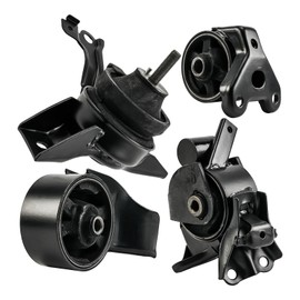 PHILTOP Engine Motor Mount and Trans Mount Compatible with 2001-2006 Hyundai Elantra, 2003-2005 Hyundai Tiburon Replacement for A7118,A7116,A6196,A7101 Set of 4