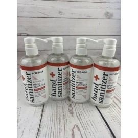 ECO MED Talyoni Eco+Med Advanced Hand Sanitizer Aloe Vera 70% Alcohol 16oz 4-Pack