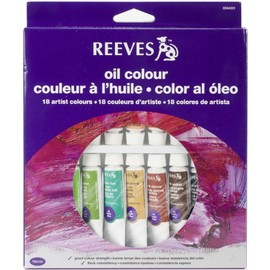 Reeves | Set de 18 tubos de pintura al óleo, 10ml cada uno