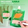 Maxcheck Maxcheck 28 Pcs Refillable Baby Food Pouches Maker Set