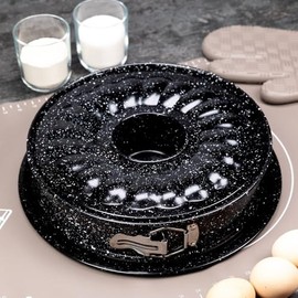 KING HOFF 26 cm Cake Mould Cake Mould Carbon Steel with Non-Stick Coating KH-1779