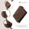 ekavale Small Practical Women's Leather Wallet with RFID Protection, Small